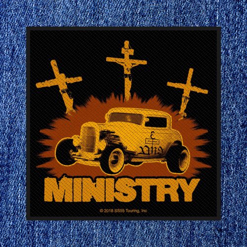 Ministry - Jesus Built My Hotrod - Patch