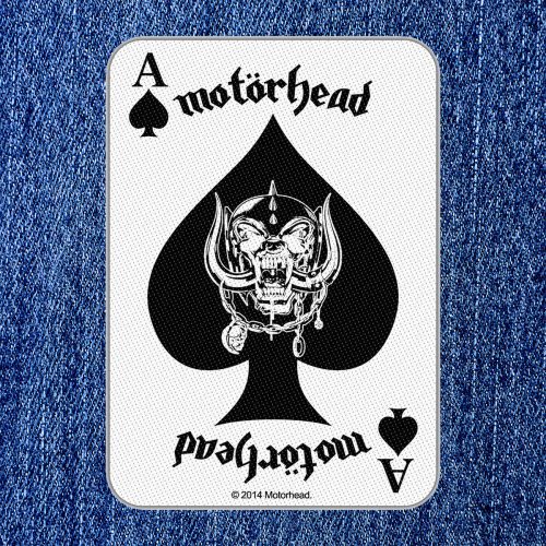 Motorhead - Ace Of Spades Playing Card - Patch
