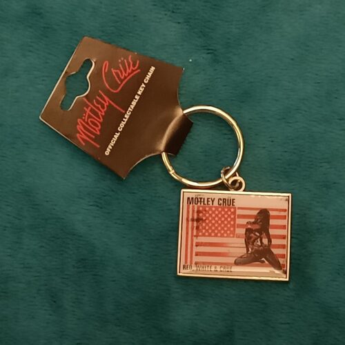 Motley Crue - Red White & Crue  Keyring